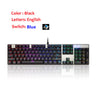 Original Motospeed CK104 RGB Gaming Mechanical Keyboard Russian English Red Blue Switch Backlit Keyboard Anti-Ghosting for Gamer