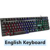 iMice Gaming Keyboard 104 Keycaps Backlit Keyboard Gamer Wired USB Computer keyboard English Russian Keyboards for Desktop